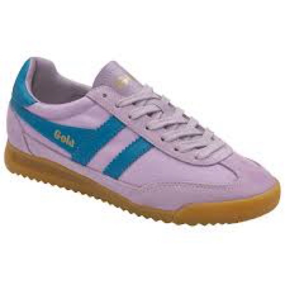 Gola Lilac and Teal Casual Sneakers - Picture 1 of 3